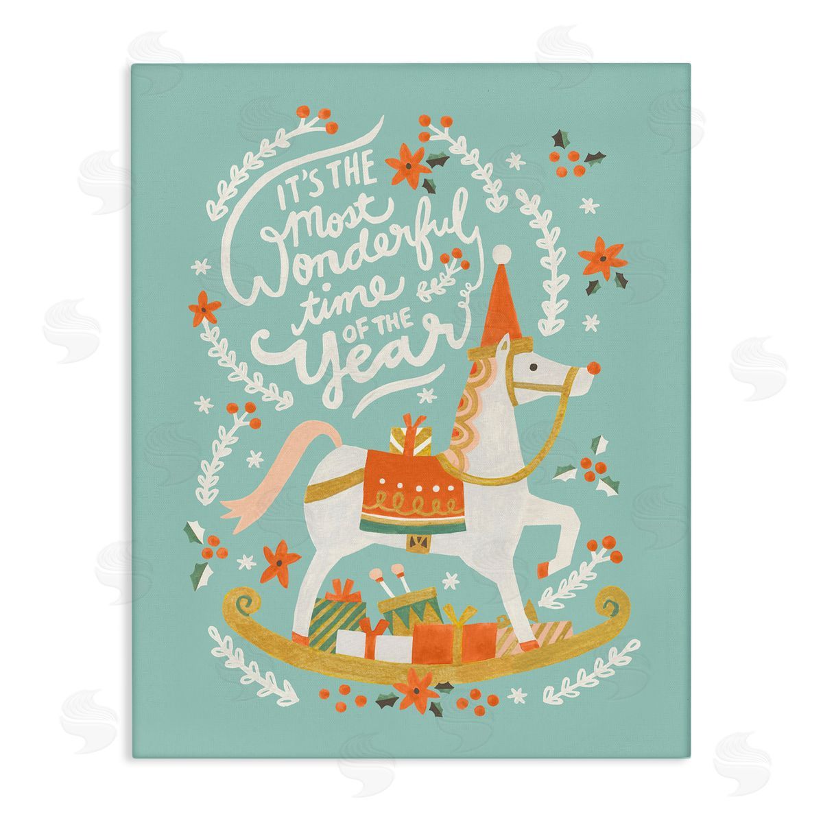Irene Chan | Seasonal Horse & Sled Phrase