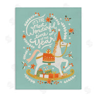 Irene Chan | Seasonal Horse & Sled Phrase