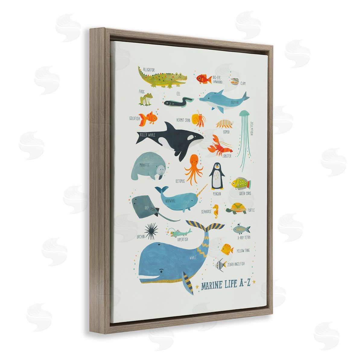 Irene Chan | Marine Life ABC Alphabet