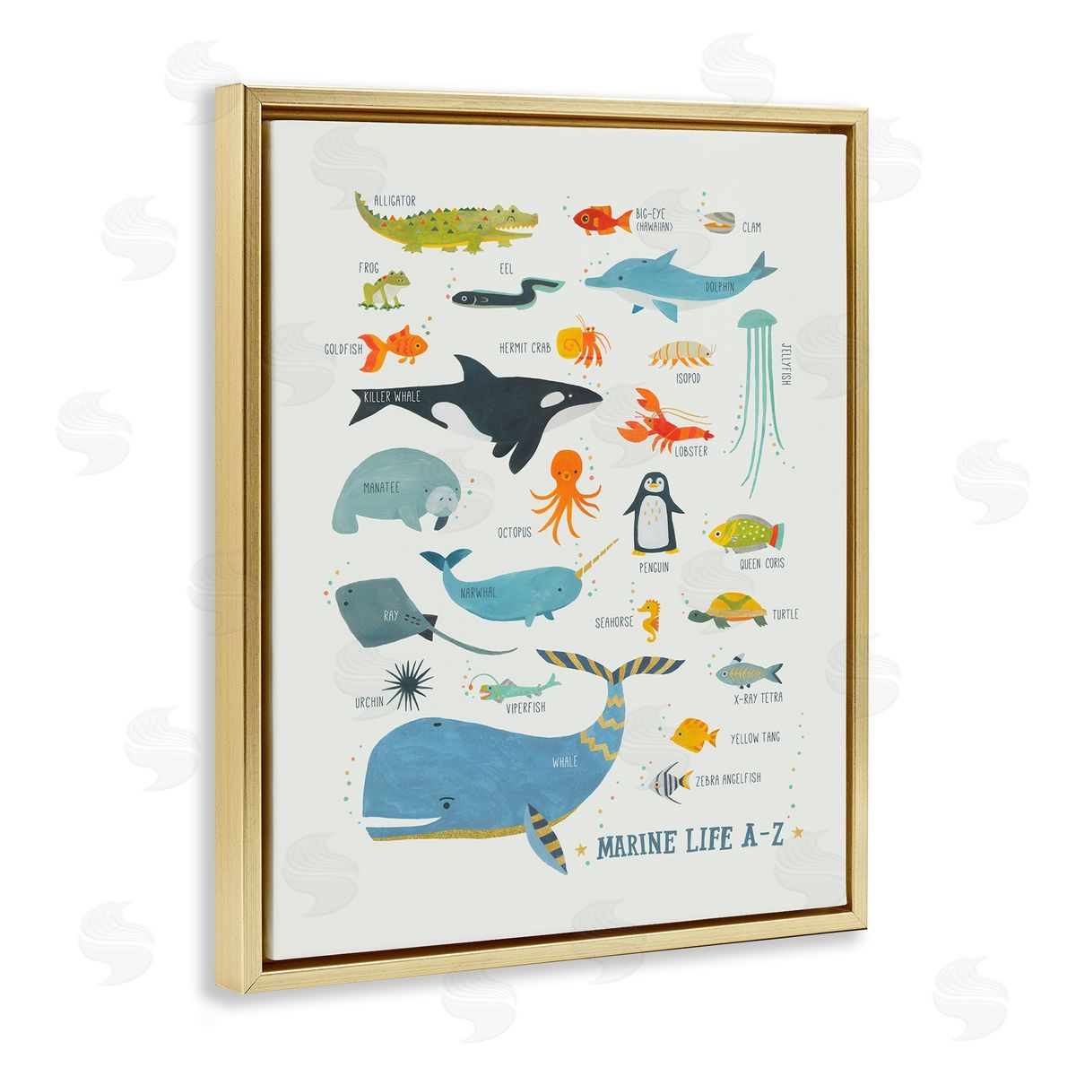 Irene Chan | Marine Life ABC Alphabet