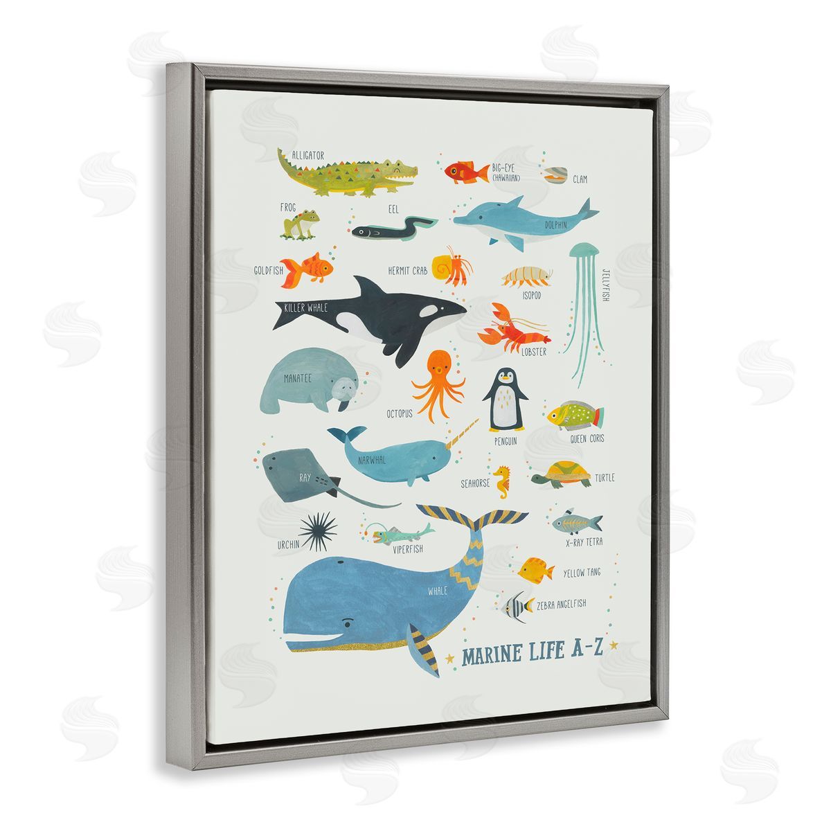 Irene Chan | Marine Life ABC Alphabet