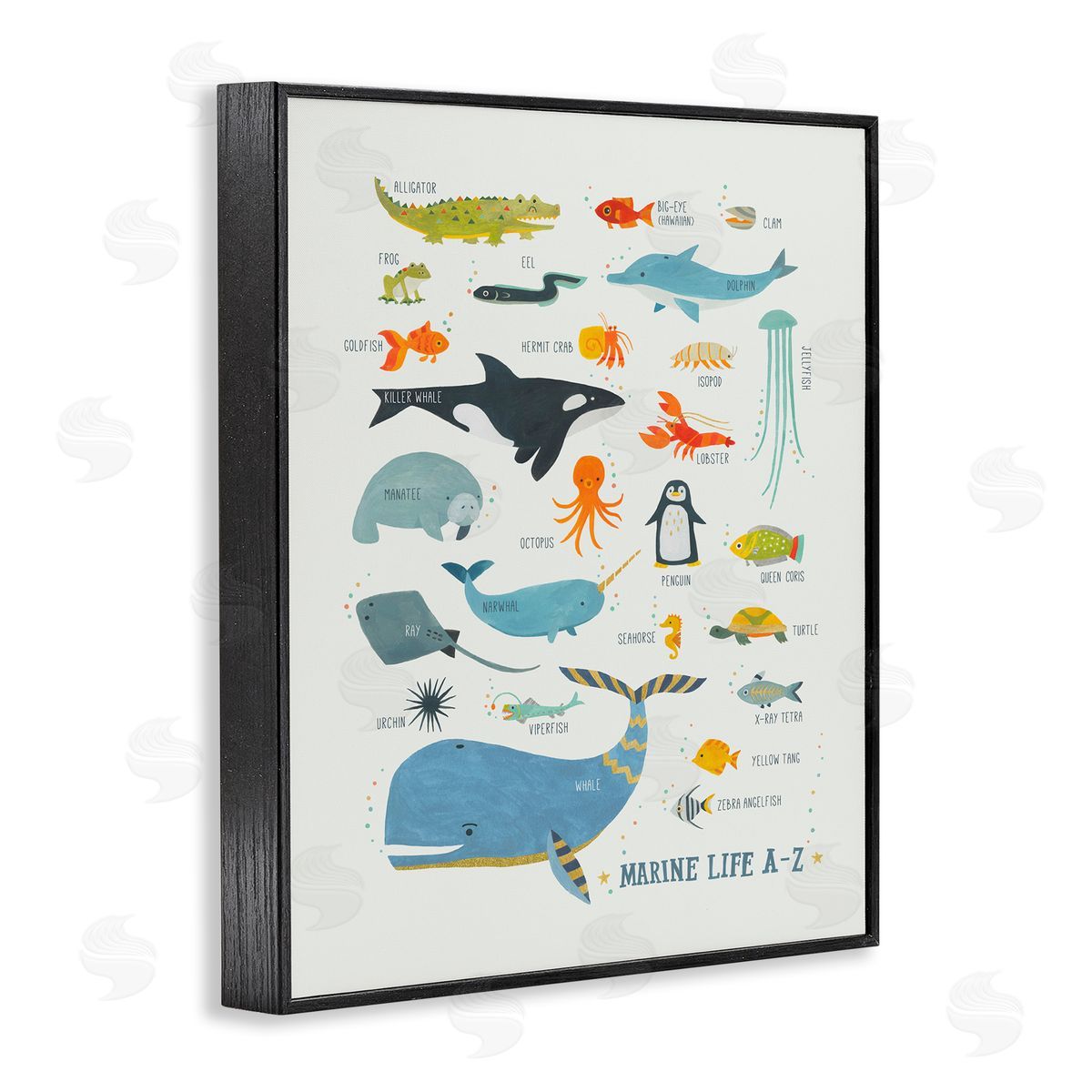 Irene Chan | Marine Life ABC Alphabet