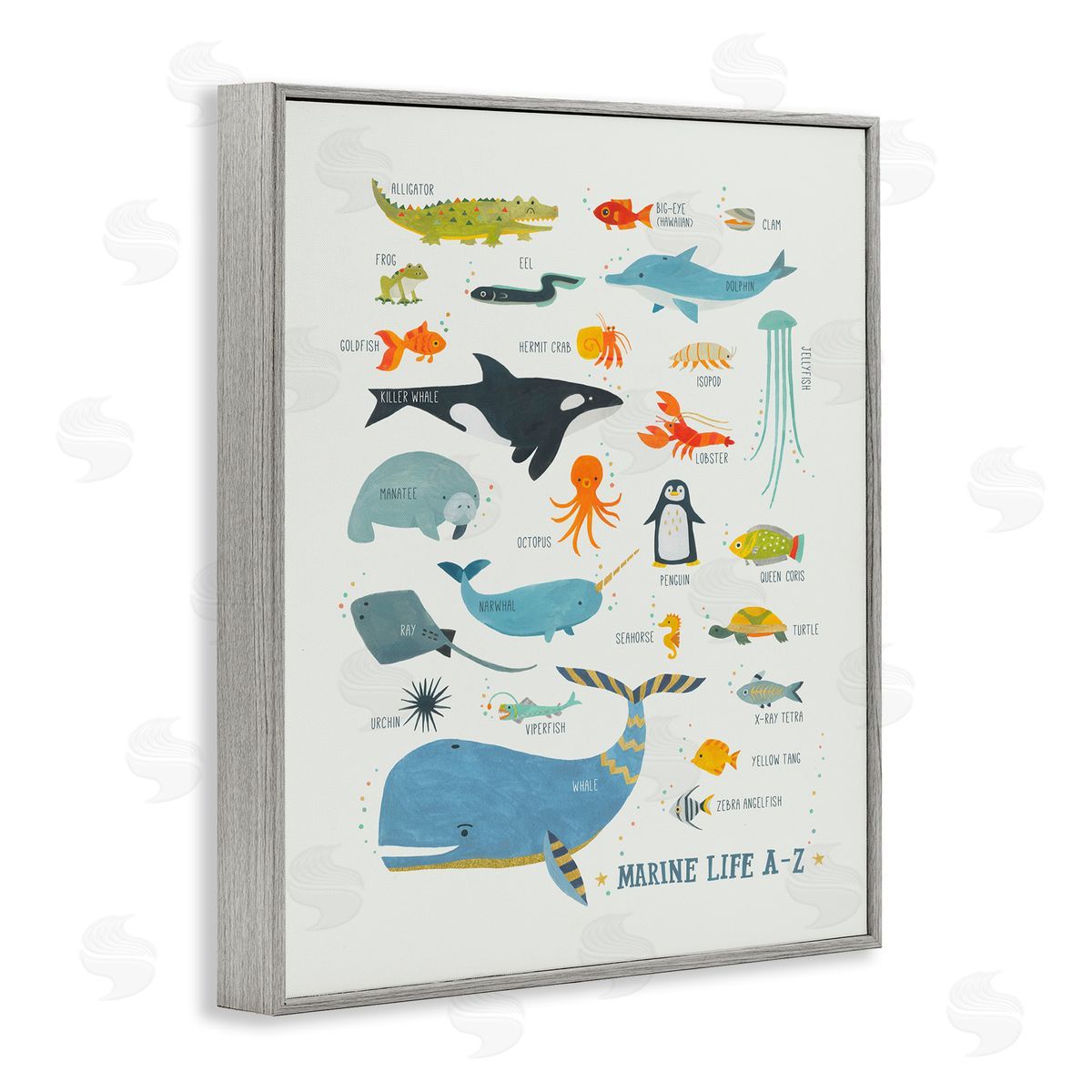 Irene Chan | Marine Life ABC Alphabet