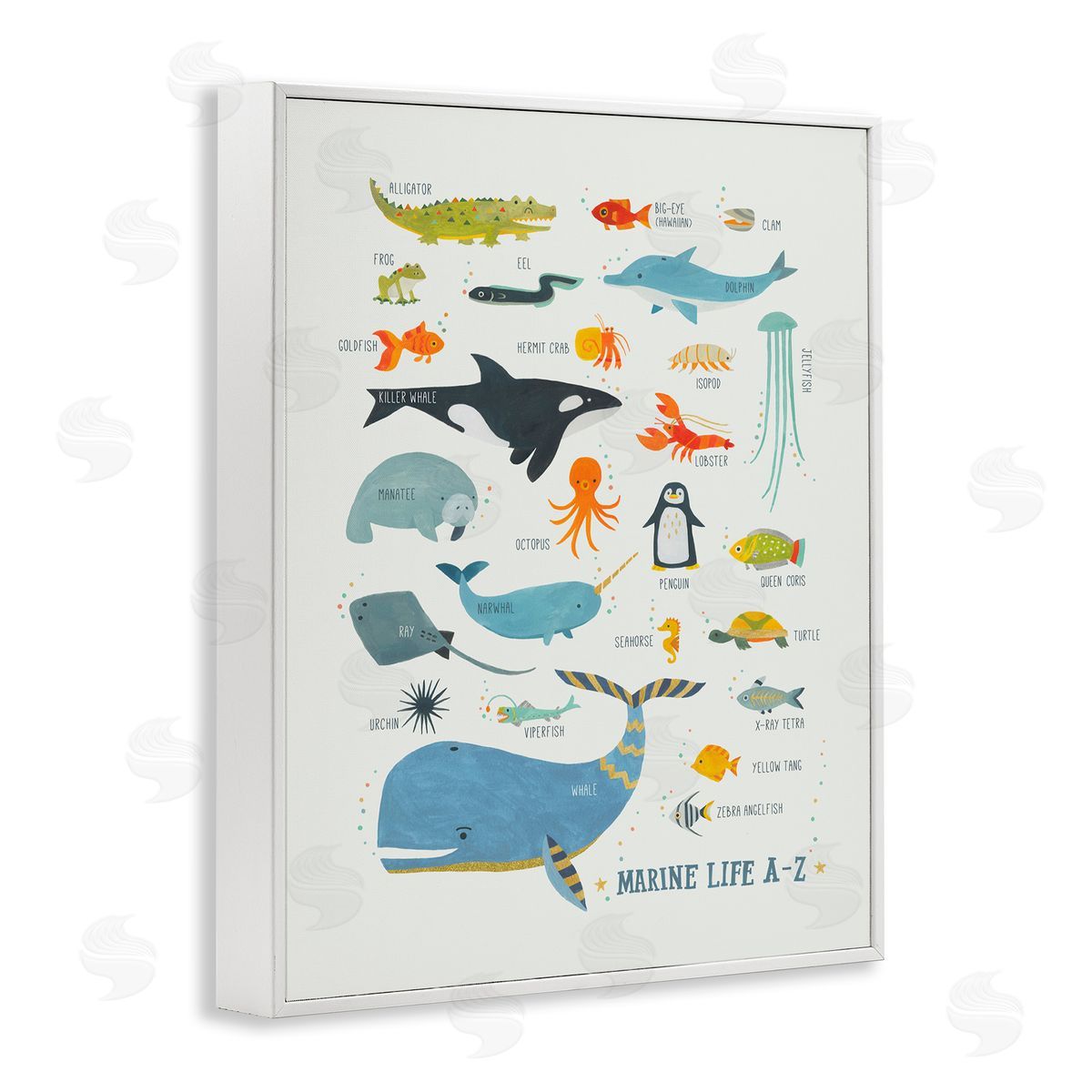 Irene Chan | Marine Life ABC Alphabet