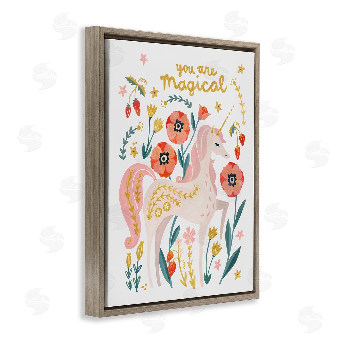 Irene Chan | Magical Pink Unicorn & Florals