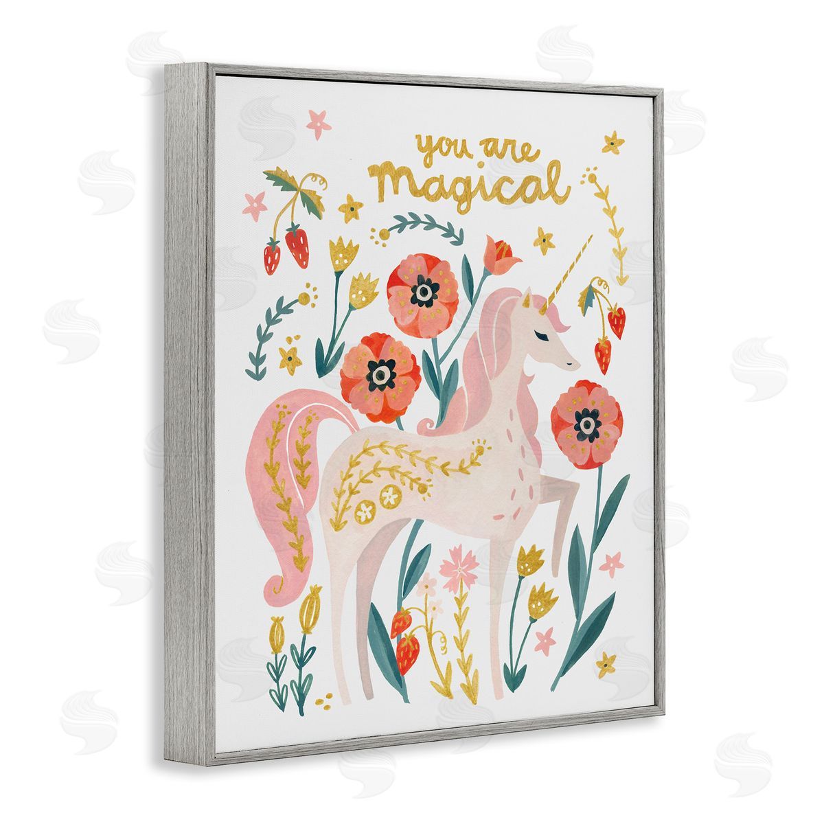 Irene Chan | Magical Pink Unicorn & Florals