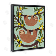 Irene Chan | Sloths on Lemon Tree Branches