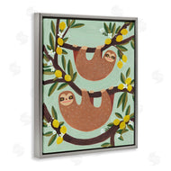 Irene Chan | Sloths on Lemon Tree Branches