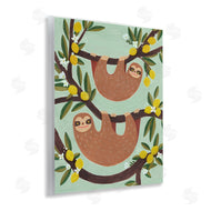 Irene Chan | Sloths on Lemon Tree Branches