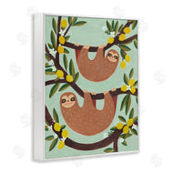 Irene Chan | Sloths on Lemon Tree Branches