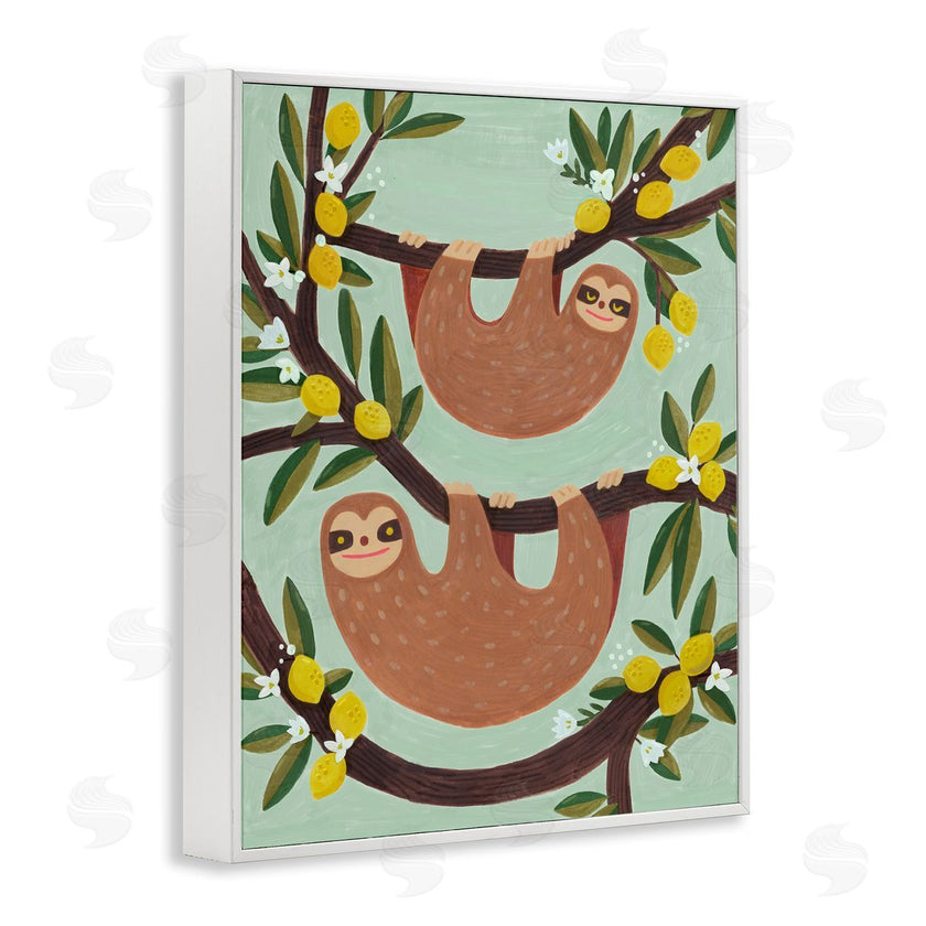 Irene Chan | Sloths on Lemon Tree Branches