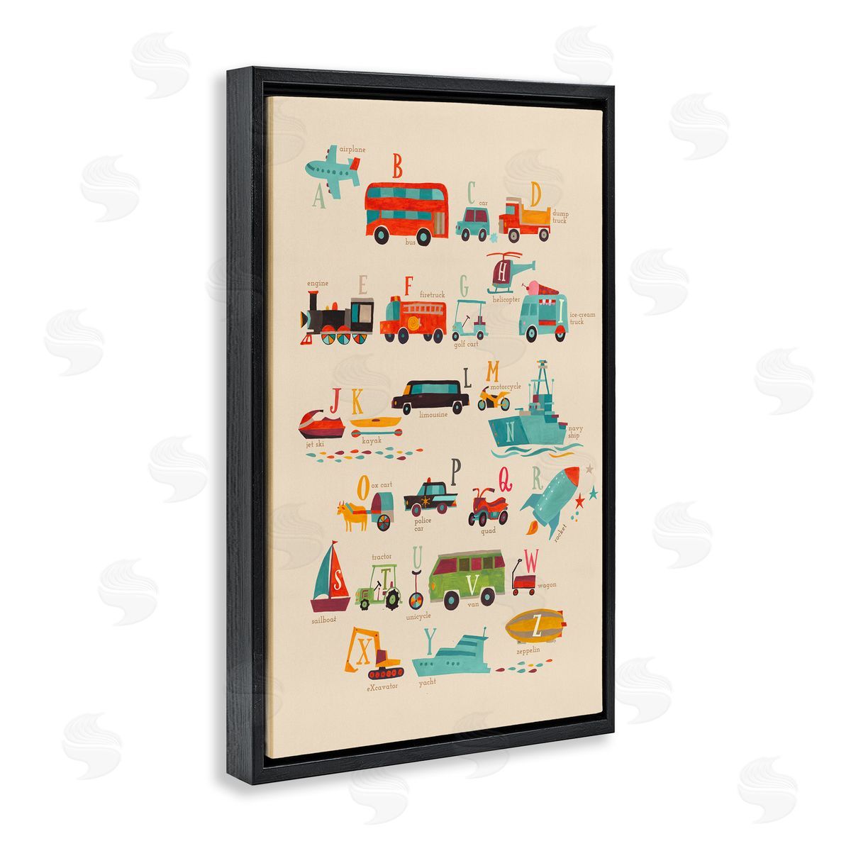 Irene Chan | Varied Transportation Alphabet