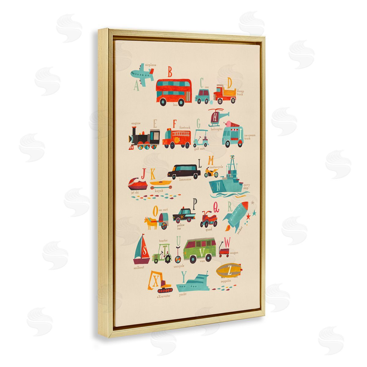 Irene Chan | Varied Transportation Alphabet