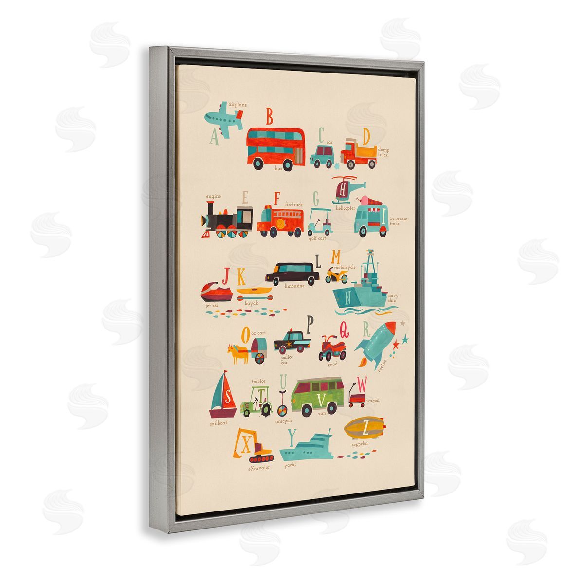 Irene Chan | Varied Transportation Alphabet
