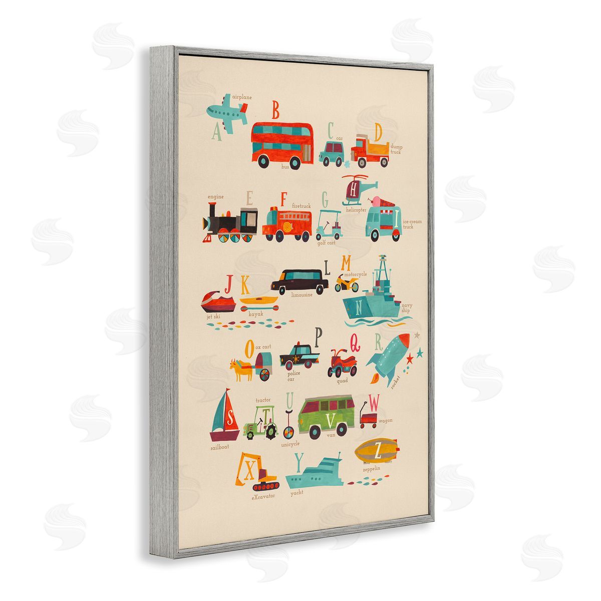 Irene Chan | Varied Transportation Alphabet