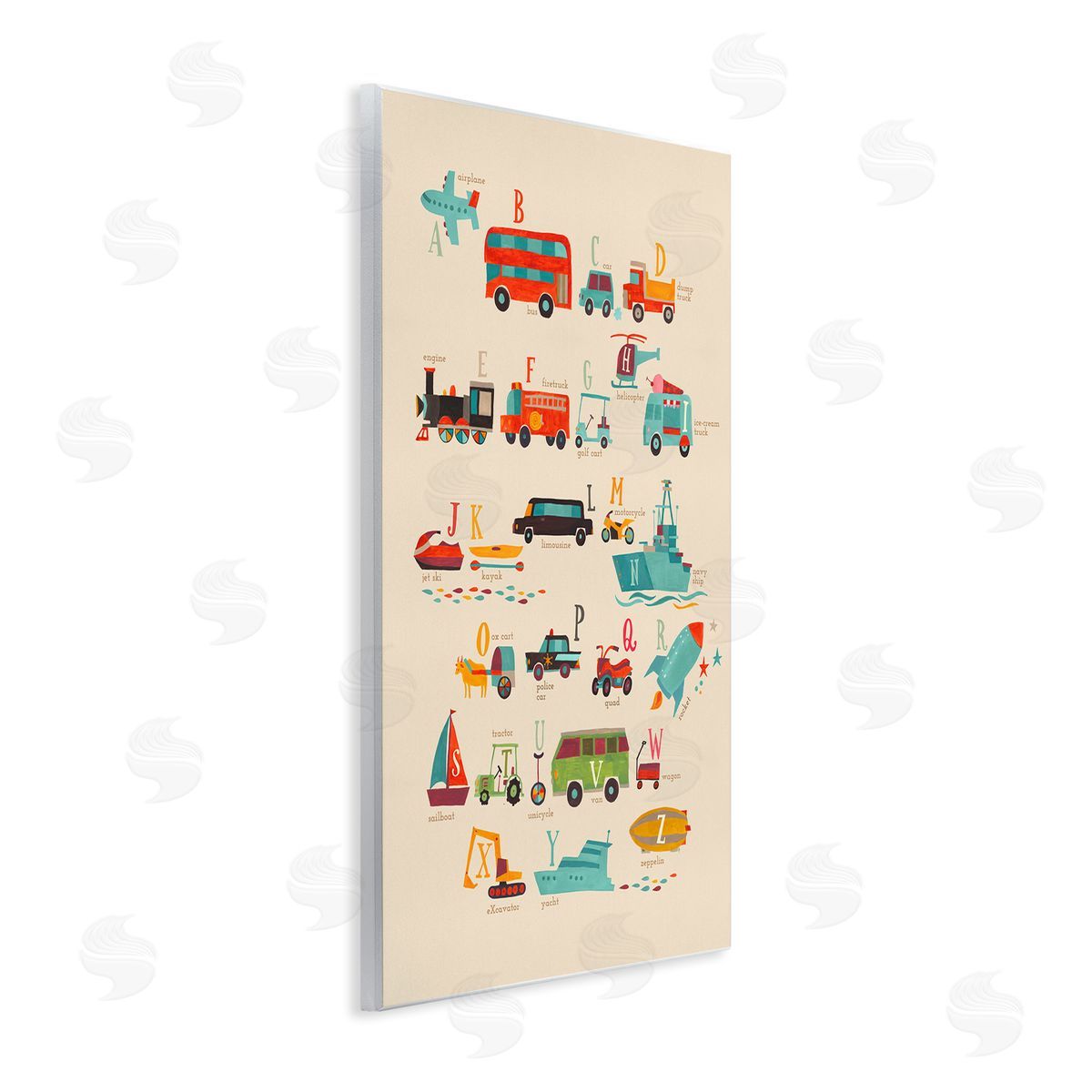 Irene Chan | Varied Transportation Alphabet