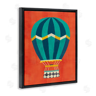 Irene Chan | Hot Air Balloon on Red