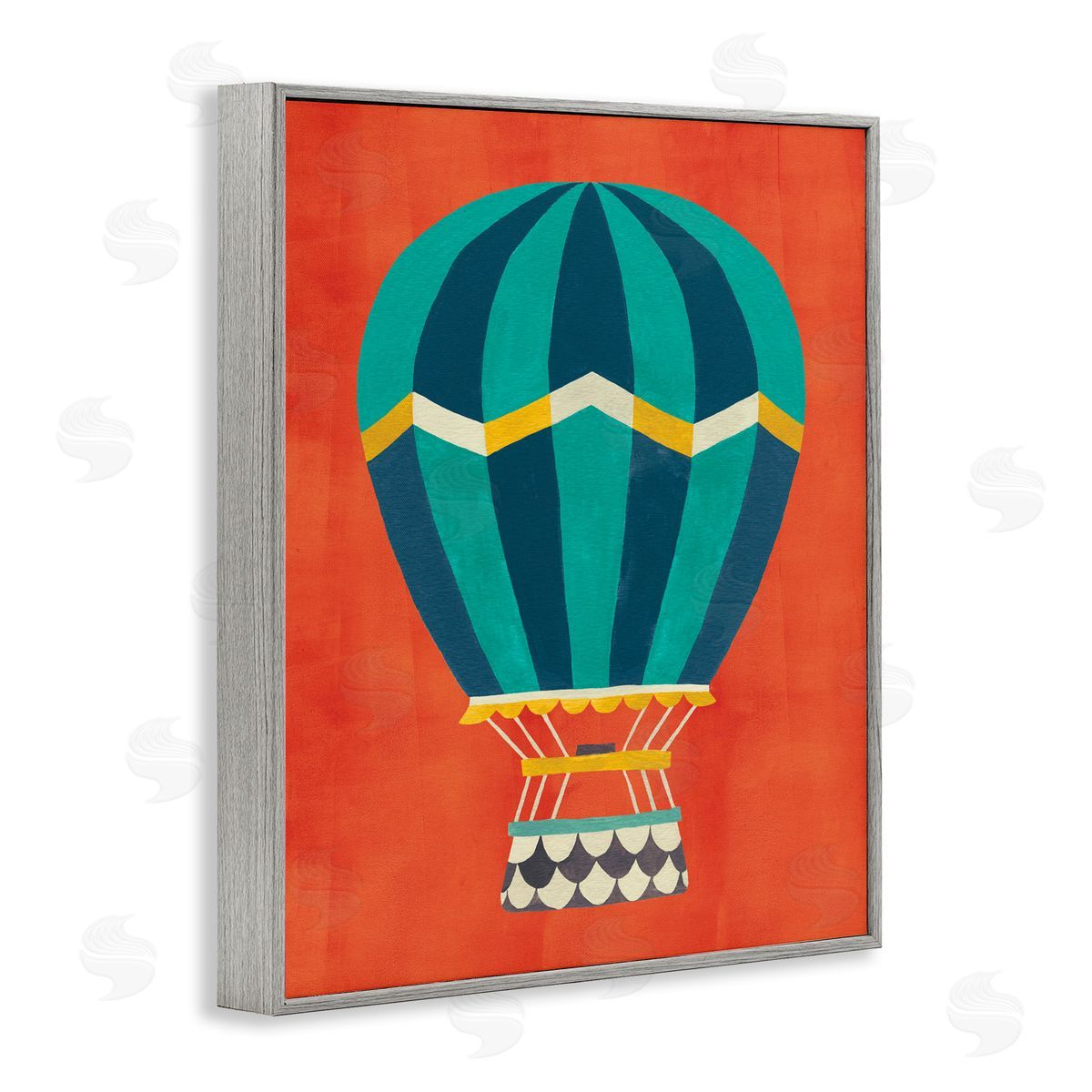 Irene Chan | Hot Air Balloon on Red