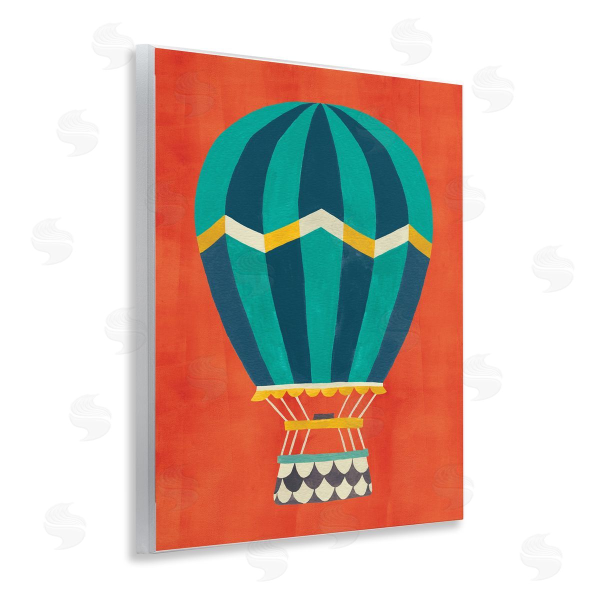 Irene Chan | Hot Air Balloon on Red