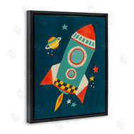Irene Chan | Rocket Ship in Space