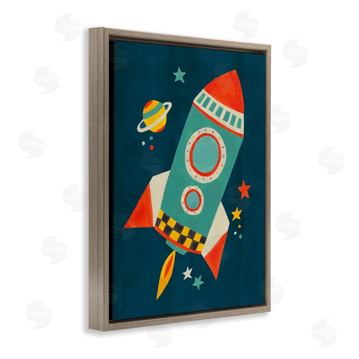 Irene Chan | Rocket Ship in Space