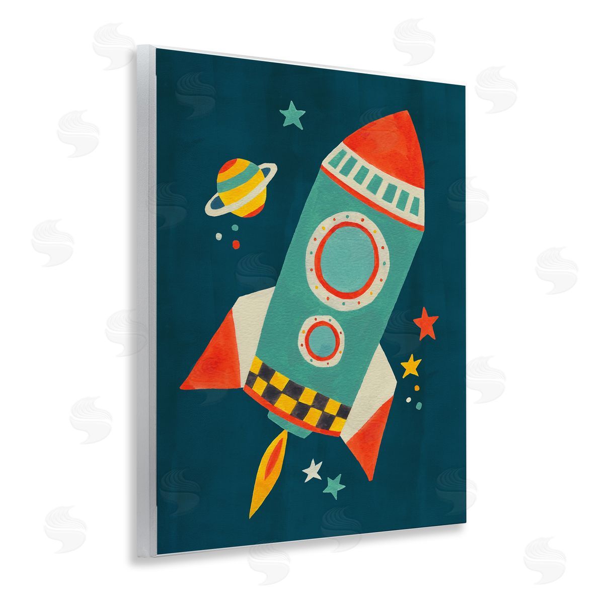 Irene Chan | Rocket Ship in Space