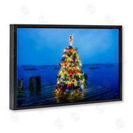 Rick Berk | Lit Bouys Christmas Tree
