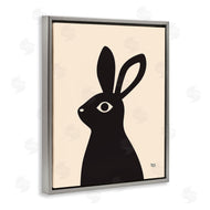 Jessica Beck | Black Bunny on Cream