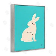 Jessica Beck | Blushing Rabbit on Blue