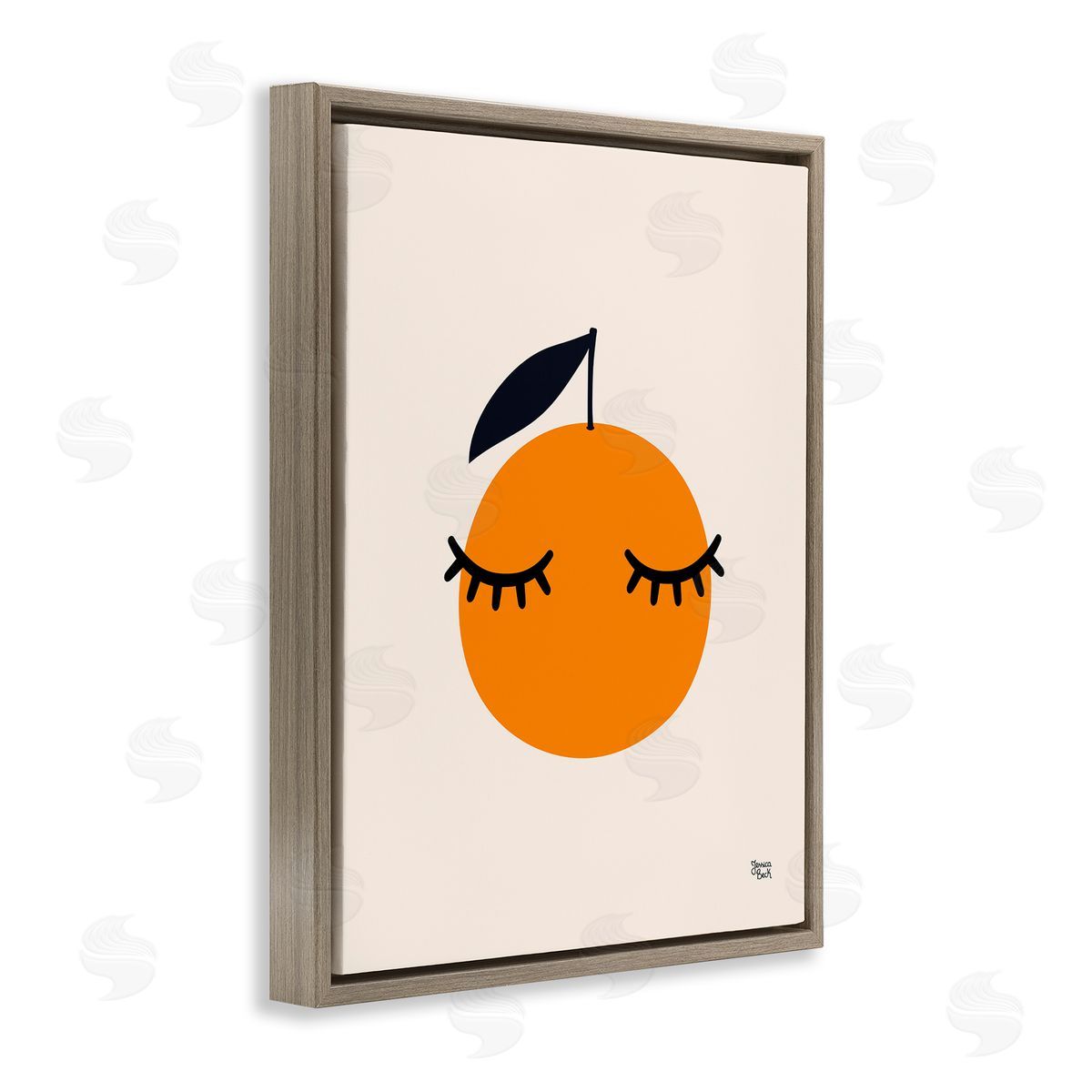 Jessica Beck | Orange with Eyelashes