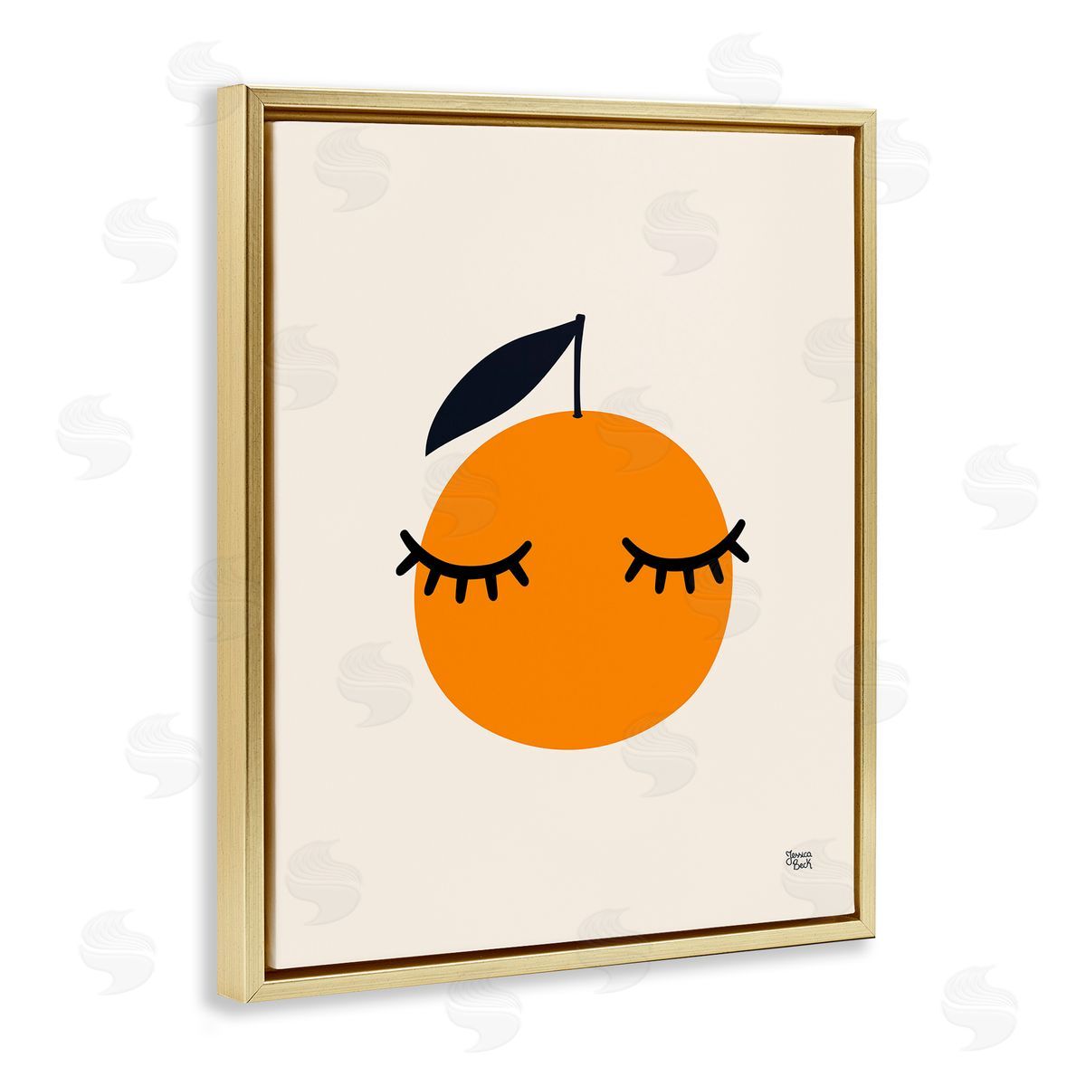 Jessica Beck | Orange with Eyelashes
