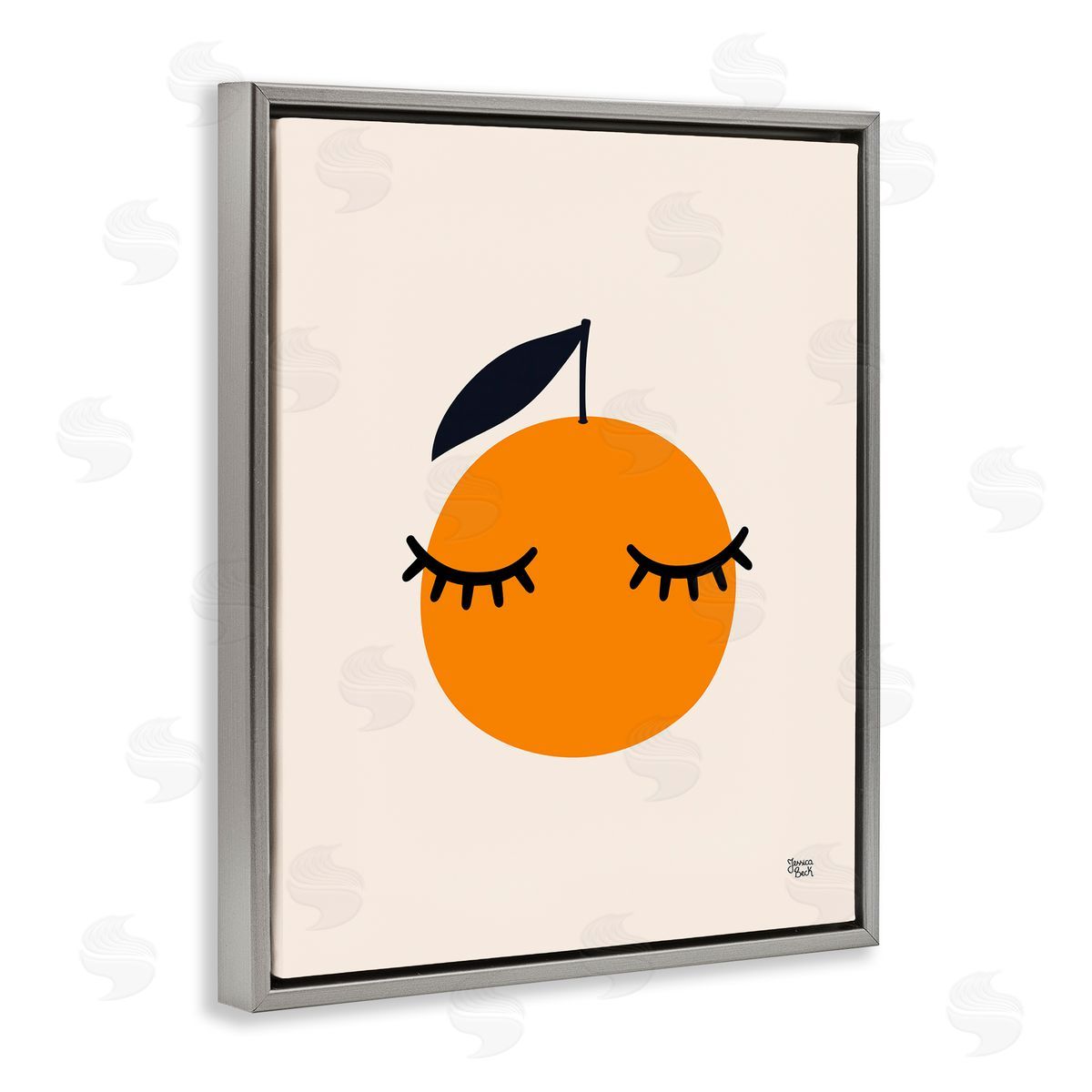 Jessica Beck | Orange with Eyelashes