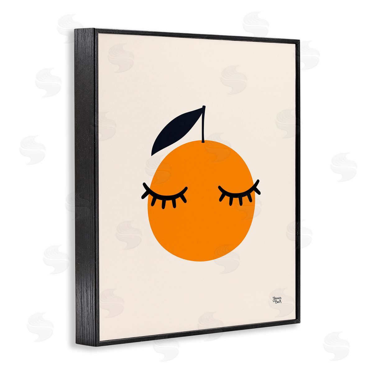 Jessica Beck | Orange with Eyelashes