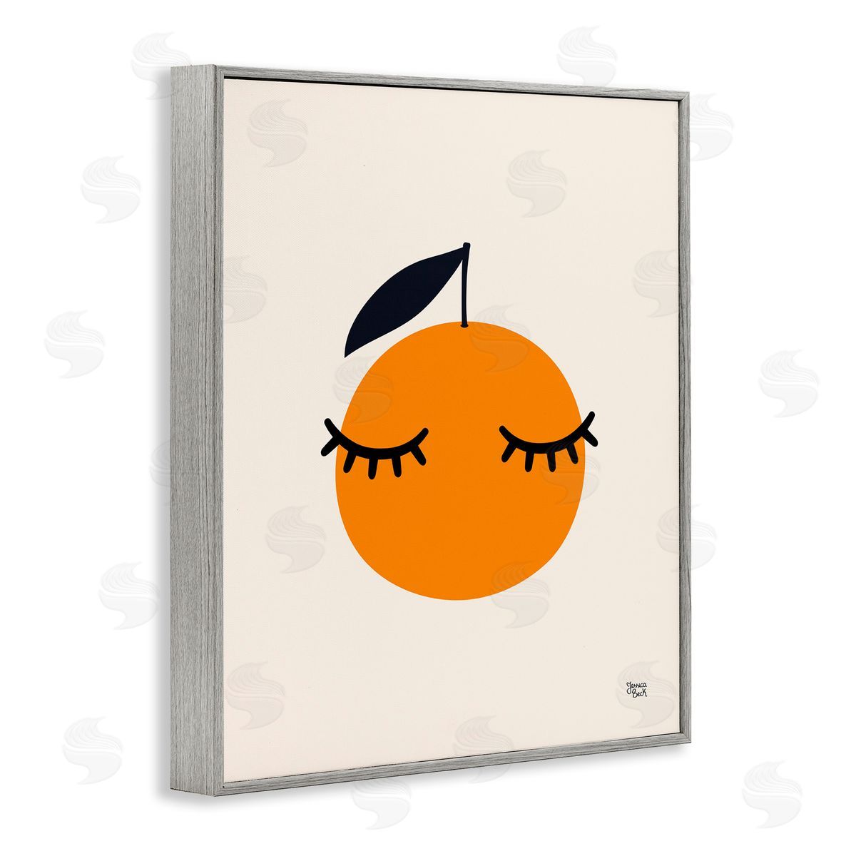 Jessica Beck | Orange with Eyelashes