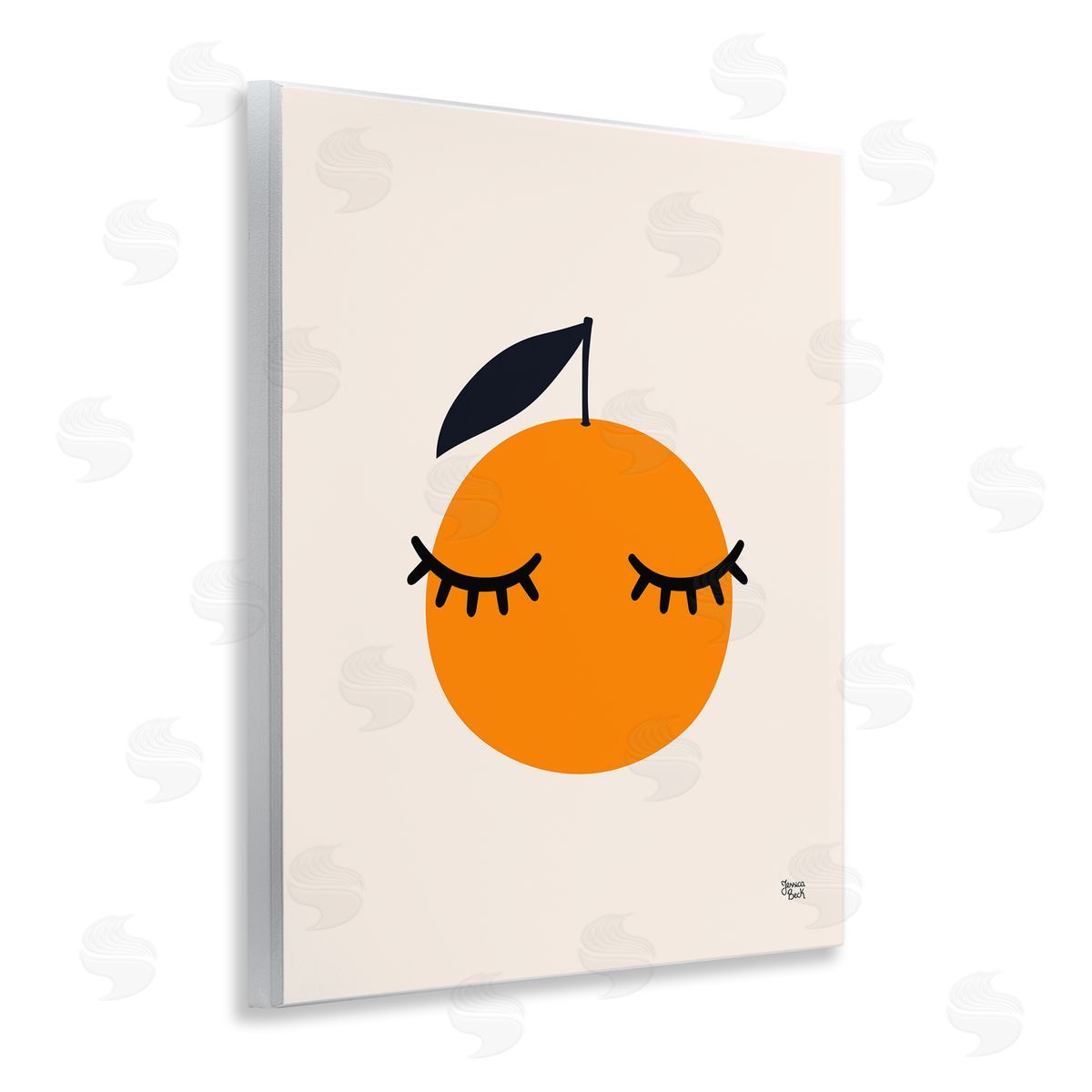 Jessica Beck | Orange with Eyelashes