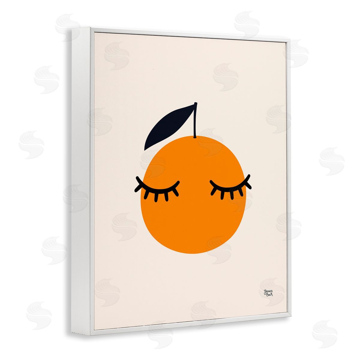 Jessica Beck | Orange with Eyelashes