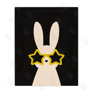 Jessica Beck | Rabbit with Star Glasses