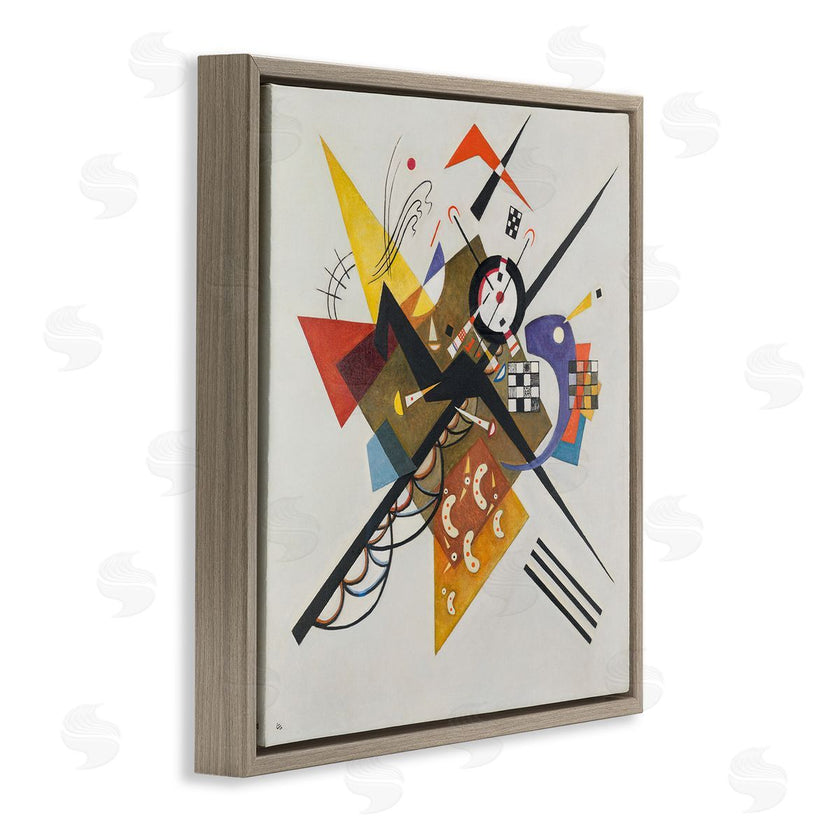 one1000paintings | Kandinsky Painting on White