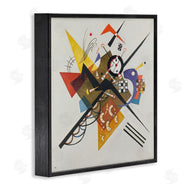 one1000paintings | Kandinsky Painting on White
