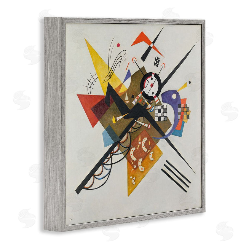 one1000paintings | Kandinsky Painting on White