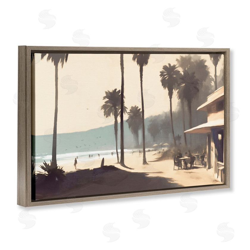 Noah Bay | Pink Canopy Beach Scene