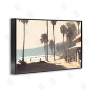 Noah Bay | Pink Canopy Beach Scene