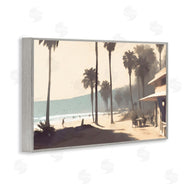 Noah Bay | Pink Canopy Beach Scene