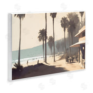 Noah Bay | Pink Canopy Beach Scene