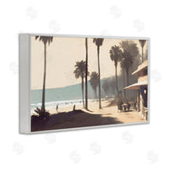 Noah Bay | Pink Canopy Beach Scene