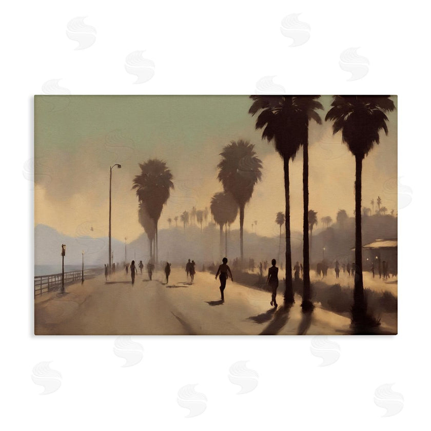 Noah Bay | Sunset Skater on Boardwalk