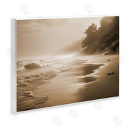 Noah Bay | Sepia Smooth Beach Landscape