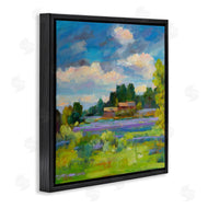 Alexi Fine | Lavender Countryside Landscape