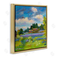 Alexi Fine | Lavender Countryside Landscape