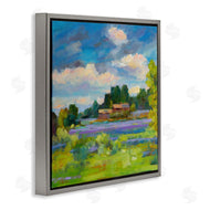 Alexi Fine | Lavender Countryside Landscape